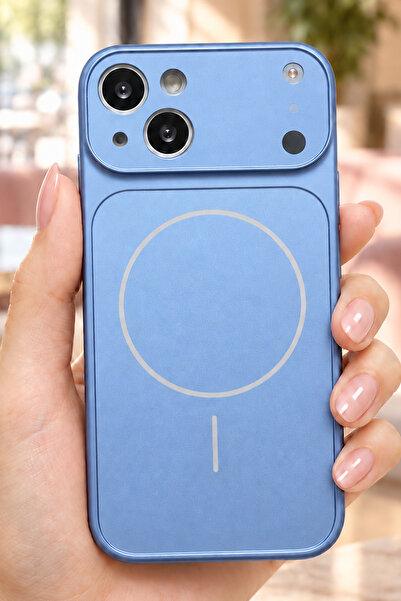 WANNA PROTECT iPhone 13 Uyumlu 18 Pro Max Görünümlü Dönüşüm Kamera Koruma Mag...