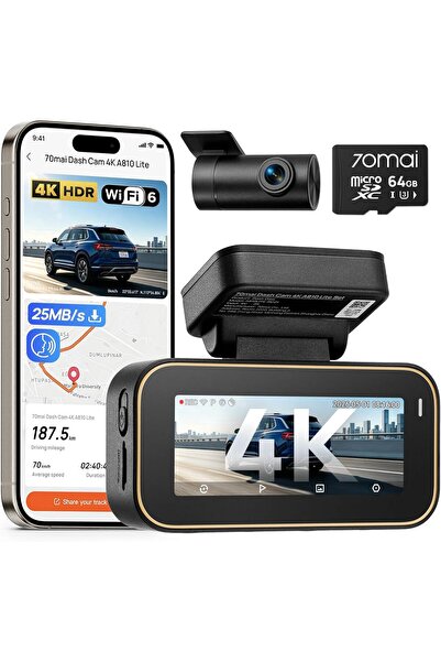 70MAİ A810 Lite Front and Rear Dash Cam