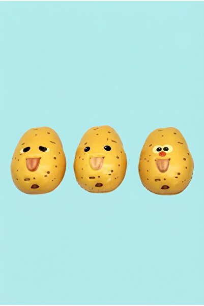 vattara Patates Squishy Süngerimsi Yapı Sukuşi Stres Oyuncağı Yavaş Yükselir 1 Adet Gönderilecektir