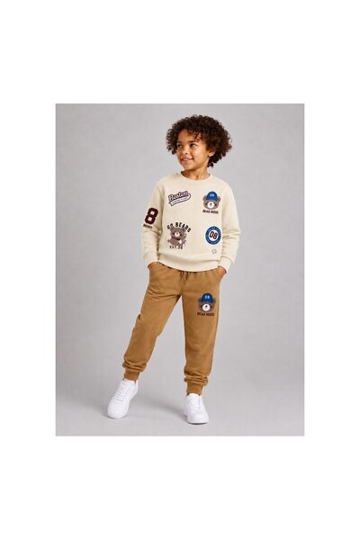 JABBER Men's Cute Bears Printed Tracksuit Set