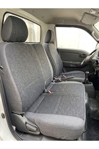 Vemaks Oto Aksesuar gri 2+1 pamuklu h100 oto koltuk kılıfı
