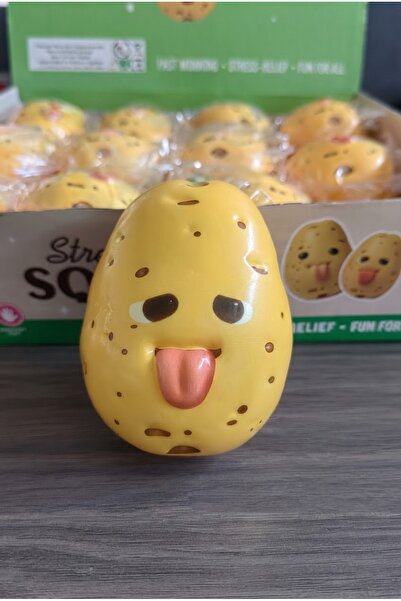 vattara Patates Squishy Süngerimsi Yapı Sukuşi Stres Oyuncağı Yavaş Yükselir 1 Adet Gönderilecektir