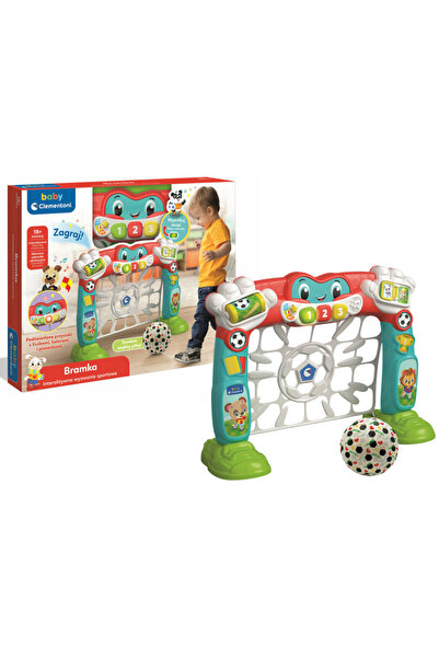CLEMENTONI Poartă de fotbal interactivă Limba poloneză 50926