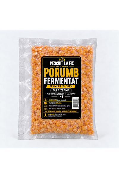 Pescuit La Fix Porumb Fermentat Fara Zeama, Pescuit La Fix, Boabe Fierte pent...