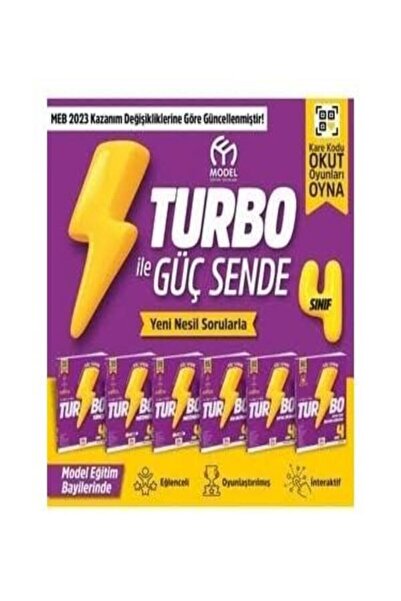 Model Eğitim Yayınları 4. Sınıf Turbo Güç Sende Eğitim Seti
