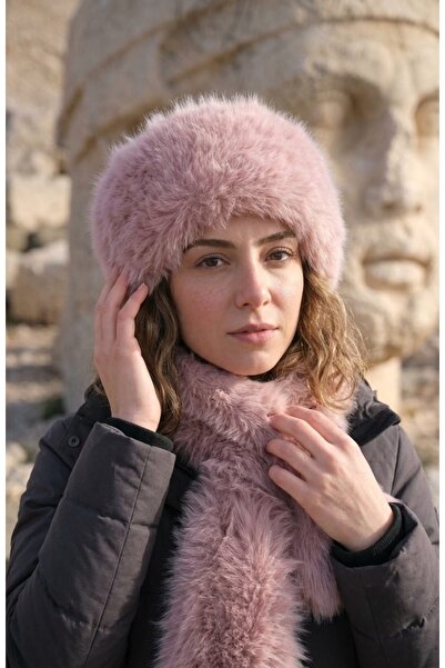 LAGRANZE Midnight Luxe Women's Scarf and Beanie Set of Two