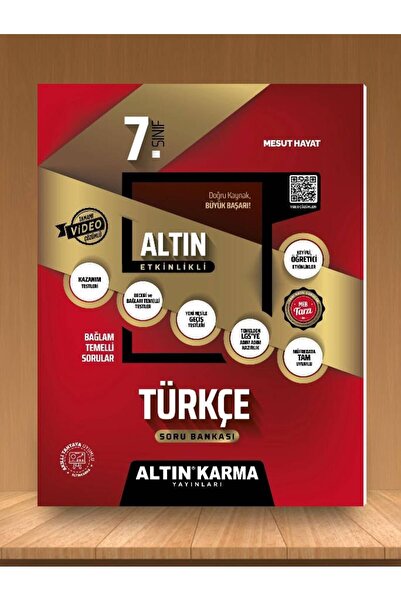 Altın Karma Yayınları 7.Sınıf Türkçe Altın Etkinlikli Beceri Ve Bağlam Temell...