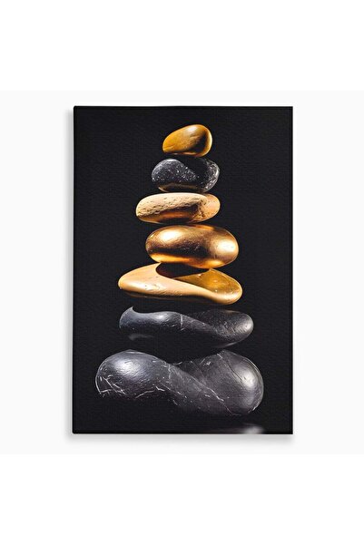 Luxcanva Tablou Canvas Echilibru 40x60 cm pe Sasiu Lemn Salon Terapie Spa