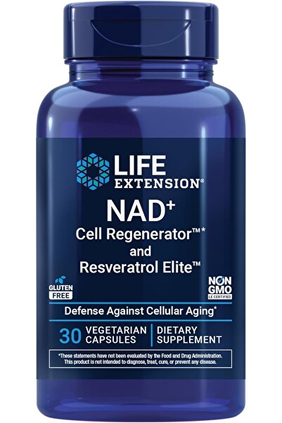 Life Extension NAD+ Cell Regenerator™ and Resveratrol Elite™*,Trans-resveratr...
