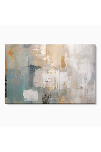 Luxcanva Tablou Canvas Color White 100x70 cm pe Sasiu Lemn Room Orizontal Dec...