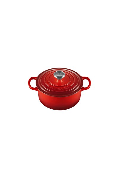 Le Creuset Signature dökme demir kapaklı kızartma makinesi, Ø 18 cm, yuvarlak...