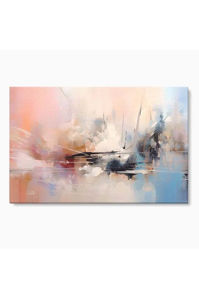 Luxcanva Tablou Canvas Linie Emotionala 70x50 cm pe Sasiu Lemn Room Decorativ...