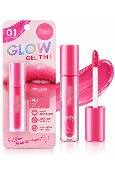 Lovisah Styles Gel Lip Tint #01 Pink Moment – Long-Lasting Lip Color for Natu...