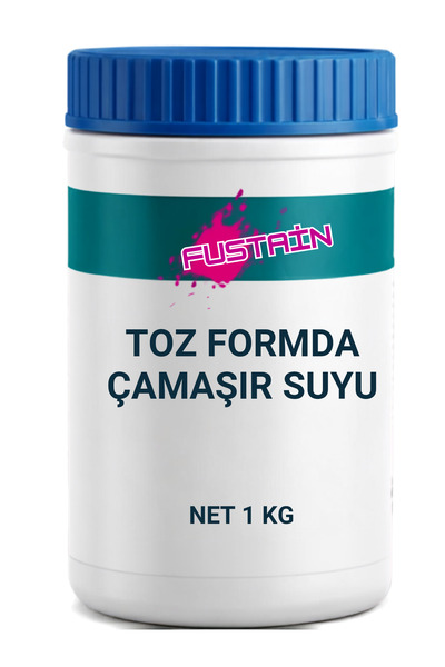 Toz Formda Çamaşır Suyu 1 kg = 50 Litre Sıvı Çamaşır Suyu - Ekstra Ekonomik Banyo, Mutfak ve Beyazlar İçin Leke Çıkarıcı