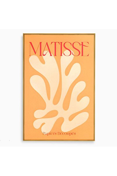 Luxcanva Tablou Canvas Artwork By Matisse 70x100 cm cu Rama Auriu Culori Arti...