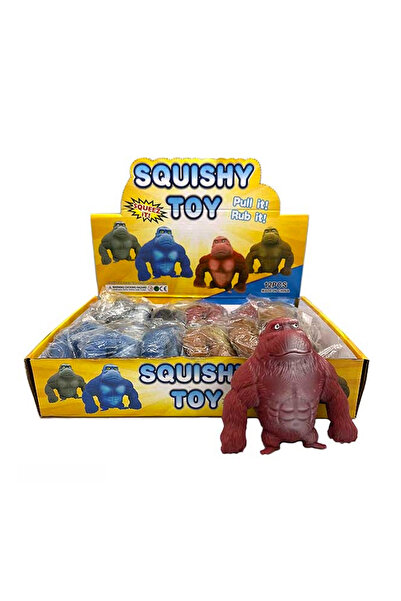 HOME MODE Fun & Durable Mini Monkey Stress Relief Toys Squishy Gorilla Fidget...