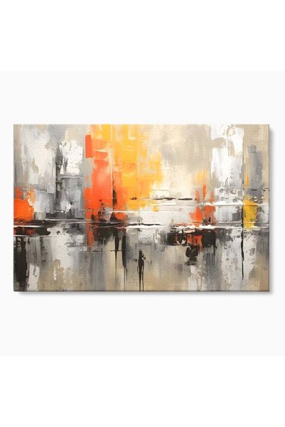 Luxcanva Tablou Canvas Imbratisare Abstracta 70x50 cm pe Sasiu Lemn Living De...
