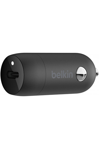OEM Incarcator Auto Belkin BoostCharge, 30W, 3A, 1 x USB-C, Negru CCA004btBK