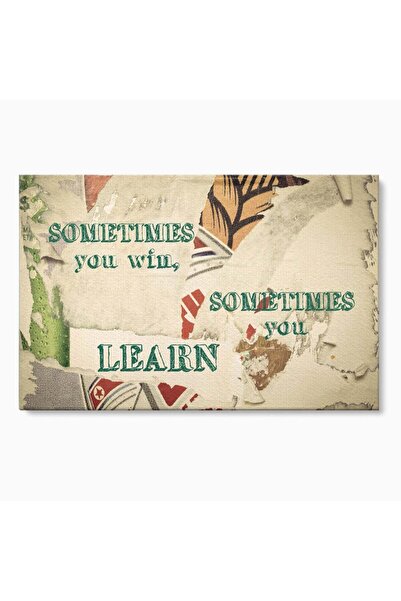 Luxcanva Tablou Canvas Mesaj Motivational 150x100 cm pe Sasiu Lemn Mesaj Moti...