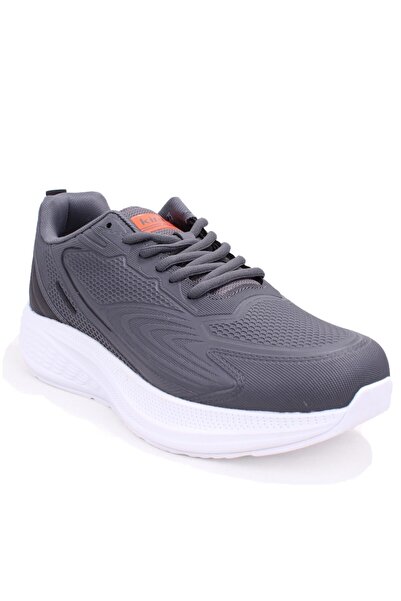Kinetix Sılvan Pu Gray Orthopedic Daily Men's Sports Shoes