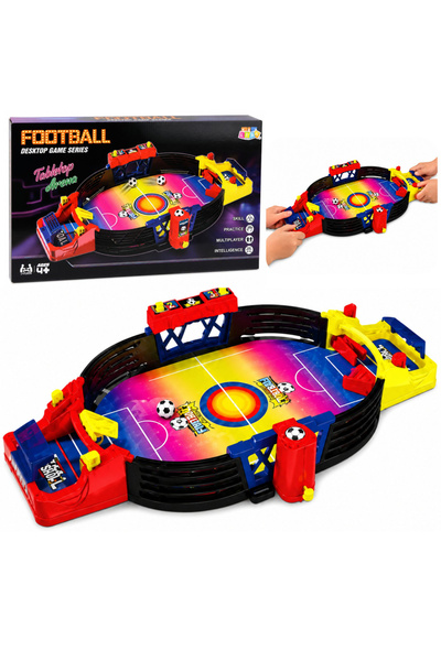 LEAN Joc de fotbal arcade de masă pentru 2 jucători