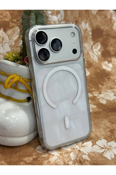 casedoes İphone 17 PRO MAX Uyumlu Sararma Yapmaz Orjinal Clear Magsafe Kılıf