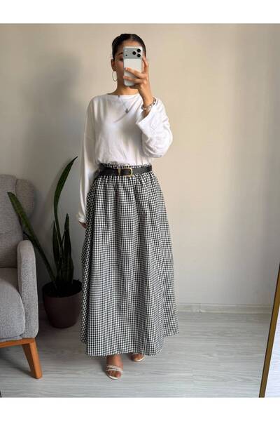HEWANK Women's Lined Long Skirt