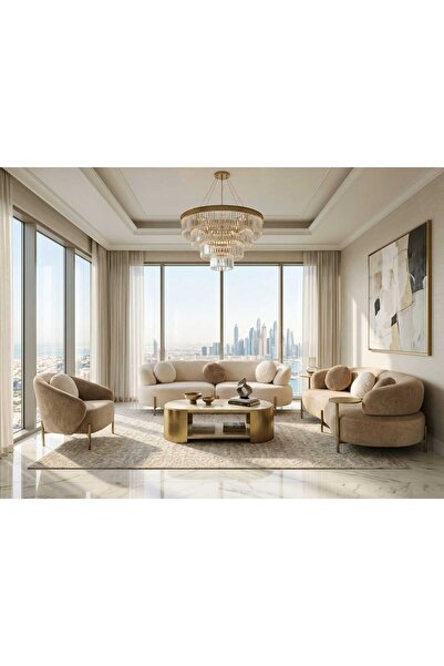 elissa home Solo Koltuk Takımı 3+3+1