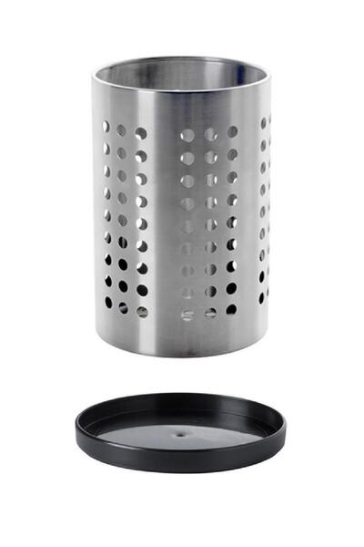 IKEA QUİCK Paslanmaz Çelik Çatal Kaşık Bıçaklık Standı Yükseklik: 18 Cm + Çat...