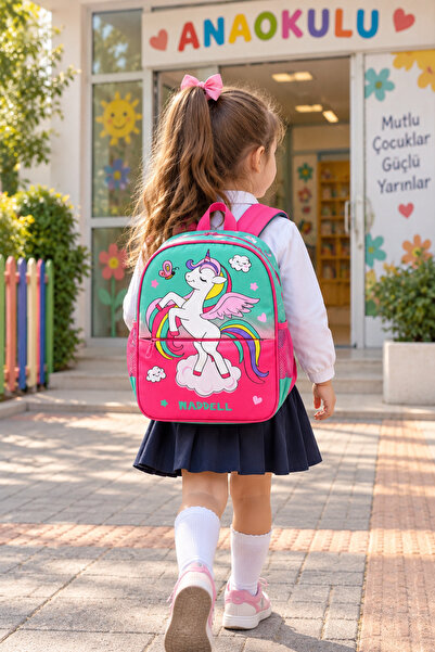DODOMAR Cool Unicorn Luxury Kindergarten School Bag Kids Backpack Preschool U...
