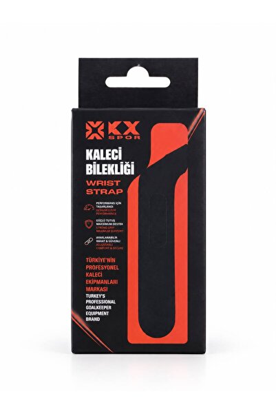 KX SPOR KX Başparmak Kavramalı Koruyucu Kaleci Bilekliği – Siyah