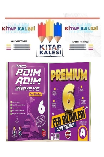 Newton Yayınları 6.SINIF FEN BİLİMLERİ ADIM ADIM ZİRVEYE + PREMIUM A SETİ