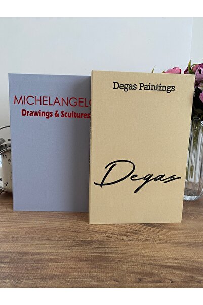 KUMAŞ MICHELANGELO-DEGAS DEKORATİF 2'Lİ KUTU