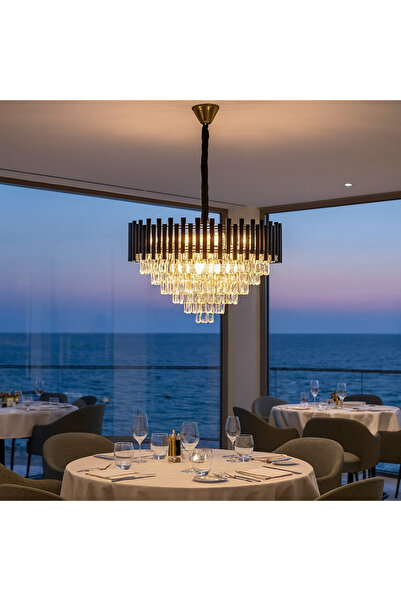 Hummer | Black Modern Chandelier | Indoor Decorative Ceiling Fixture