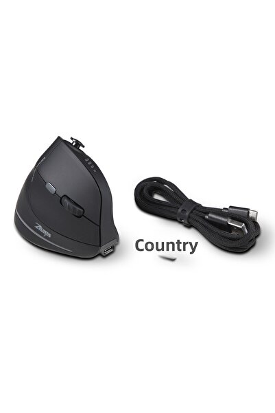 ZELOTES F-18 Dikey Ergonomik Programlanabilir Bluetooth RGB Mouse 24000DPI