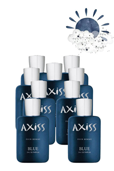 trı 9 Pieces Axiss Pour Homme Blue Perfume 100ML