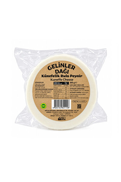 Gelinler Dağı Hatay Tuzsuz Rulo Künefe & Diyet Peyniri 500 g