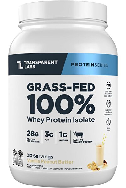 Transparent Labs WPI Peanut Butter Vanilla 30 Servings