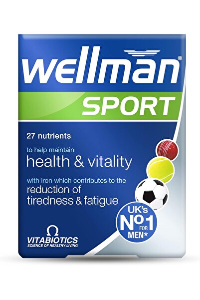 Vitabiotics Wellman Sport Multivitamin for Men Training in Sports | Supports ...