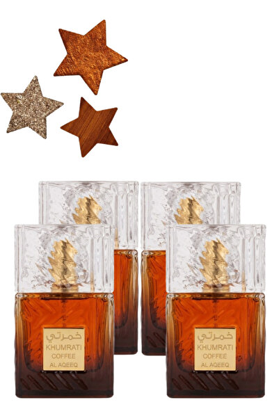 Al aqeeq 4 Pieces Khumrati Coffee Perfume 100ML