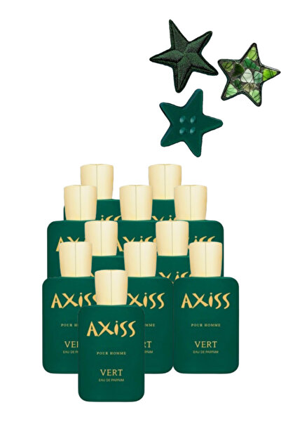 trı 11 Pieces Axiss Pour Homme Vert Perfume 100ML