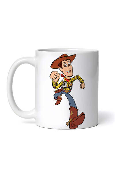 INOVATIX Cana alba personalizata,Toy Story Woody,INOVATIX®. 330ml