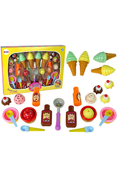 LEAN Set de dulciuri: Înghețată, Cupcakes, Sosuri, Linguri