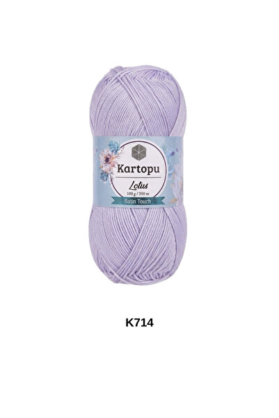 hobi dünyası evim 1 Piece Kartopu Lotus 100 Grams 350 Yards Microfiber Anti-P...
