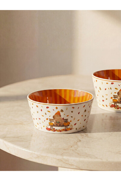 LC Waikiki Sparkling Choices Animal Figured Porcelain Bowl from Shining Store