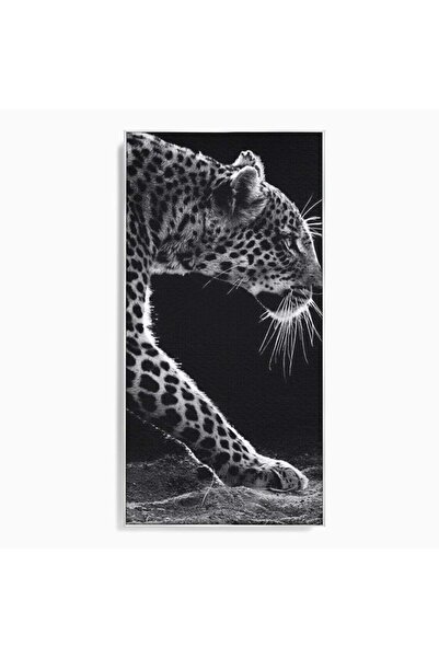 Luxcanva Tablou Canvas Clipa de Atac 70x140 cm cu Rama Argintiu Clipa de Atac...