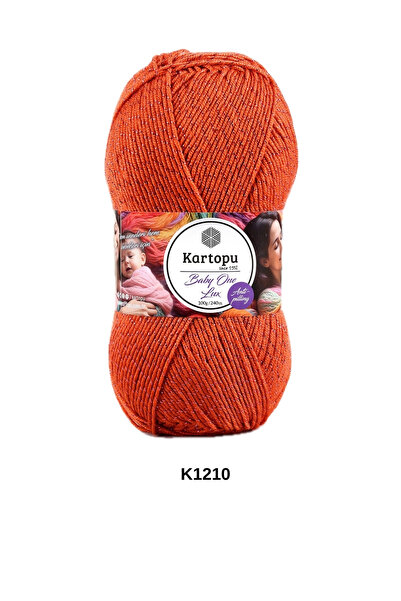 hobi dünyası evim 1 Piece Kartopu Baby One Lux 100 Grams 240 Yards 3% Sim Ant...