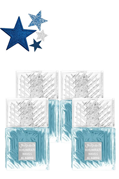 Al aqeeq 4 Pieces Khumrati Waves Perfume 100ML