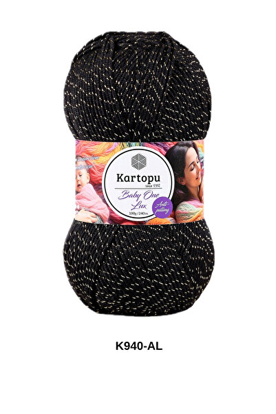 hobi dünyası evim 1 Piece Kartopu Baby One Lux 100 Grams 240 Yards 3% Sim Ant...