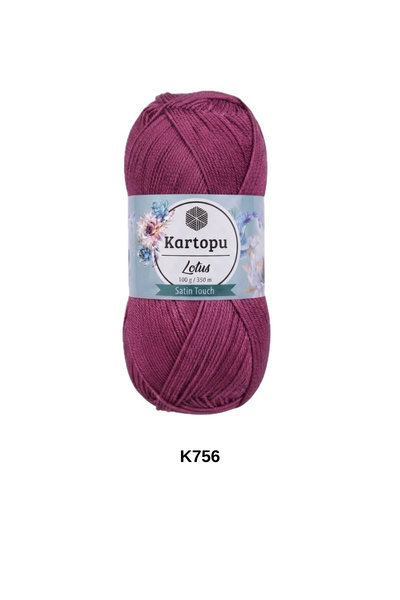 hobi dünyası evim 1 Piece Kartopu Lotus 100 Grams 350 Yards Microfiber Anti-P...